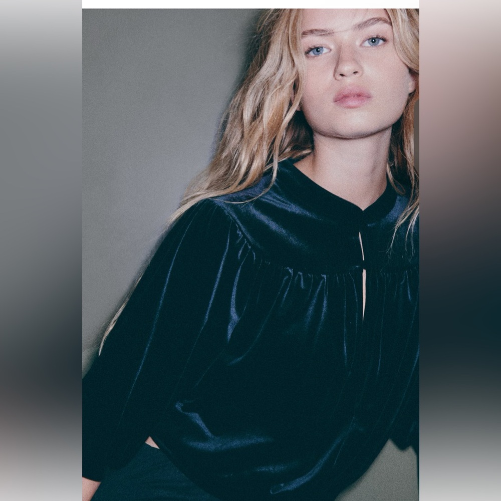 Hm velour top